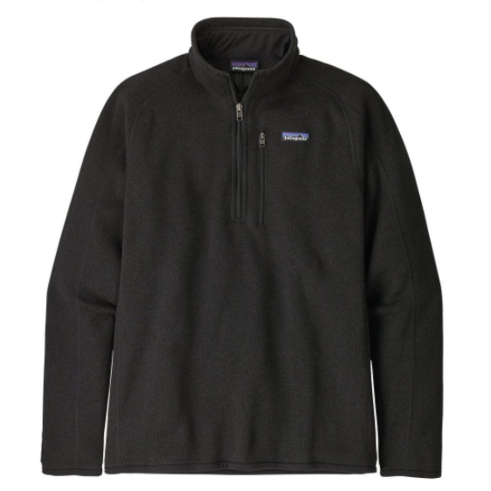 PATAGONIA | Better Sweater Fleece Top Sweater Black Mens Small Womens Med Large